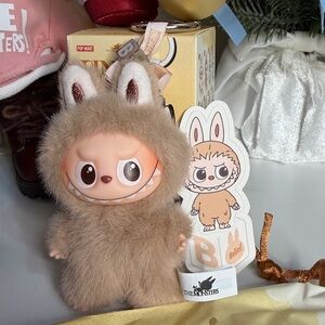 Authentic Pin For Love Letter B Labubu From Pop Mart